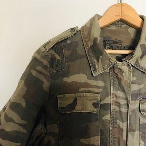 Hippie Laundry Lightweight Army Jacket NWOT
